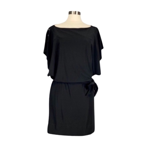 WHITE HOUSE BLACK MARKET Dolman Sleeve Blouson Dress - Picture 3 of 15